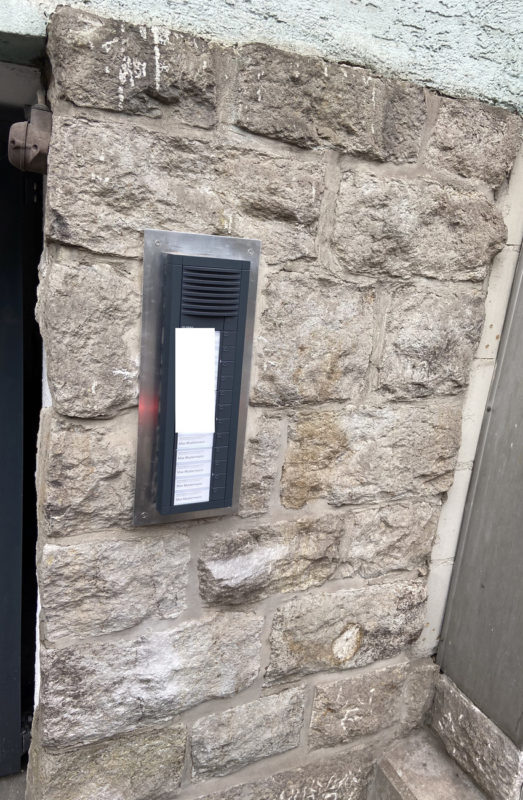 PE Elektrotechnik GbR - Türklingel - Gegensprechanlage - Nachherbild